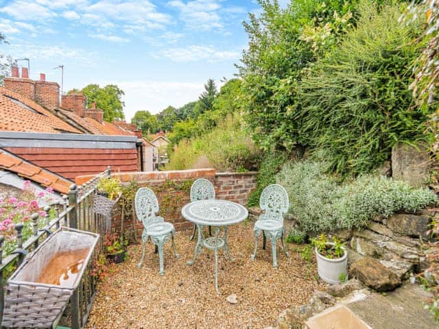 Outdoor area | Trackside Cottage, Pickering