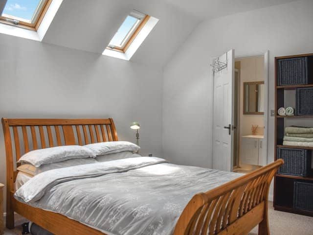 Double bedroom | The Tank House, Nether Wallop, Stockbridge