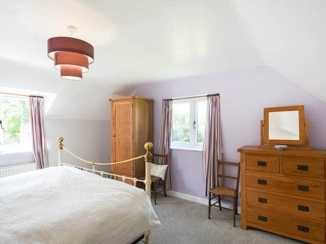 Double bedroom | The Lodge at Harvest Farm, Ludlow