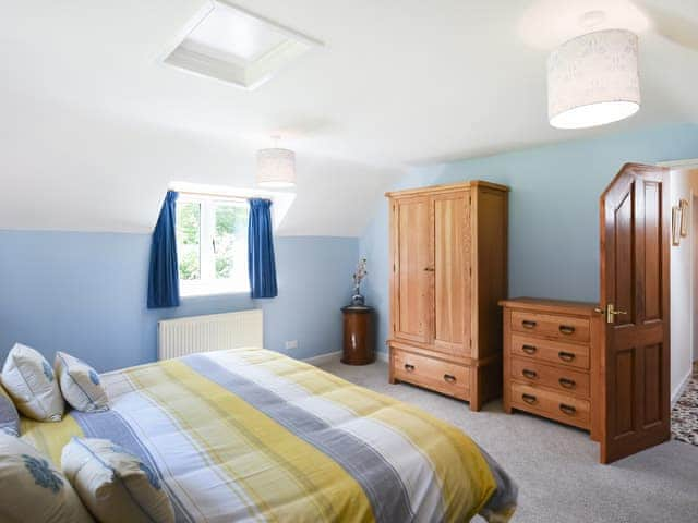 Double bedroom | The Lodge at Harvest Farm, Ludlow