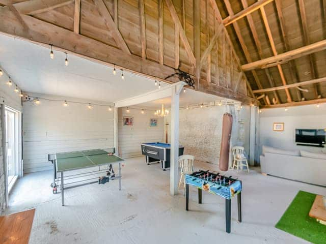 Games room | Toppesfield Hall, Halstead