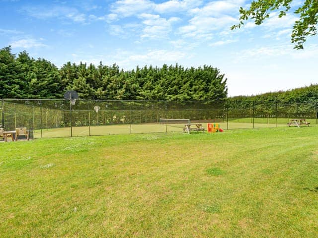 Tennis court | Toppesfield Hall, Halstead