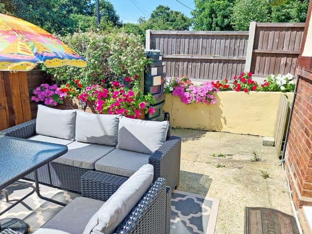 Outdoor area | Gainsborough Cottage, Chapel St Leonards