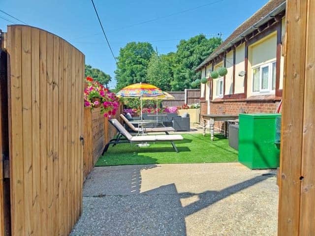 Outdoor area | Gainsborough Cottage, Chapel St Leonards