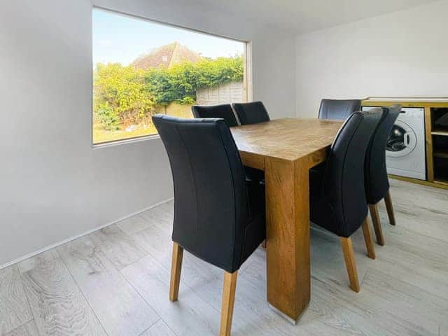 Dining Area | Sea View Cottage, Greatstone, New Romney