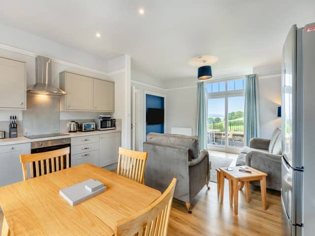 Open plan living space | Kent View Apartment - Meathop Fell Caravan Club Apartments and Cottage, Meathop, near Grange-over-Sands