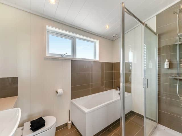 Bathroom | Whitehill Lodge - Whitehill Farm, Walton, near Brampton