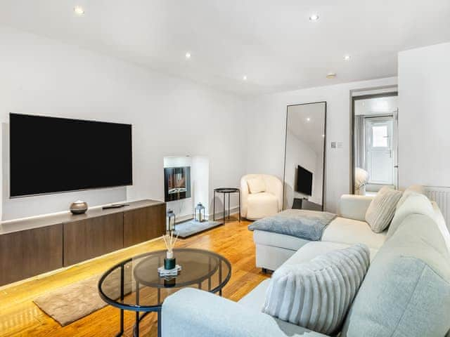 Living area | Slate Burrow - Craig Apartments, Bowness-on-Windermere