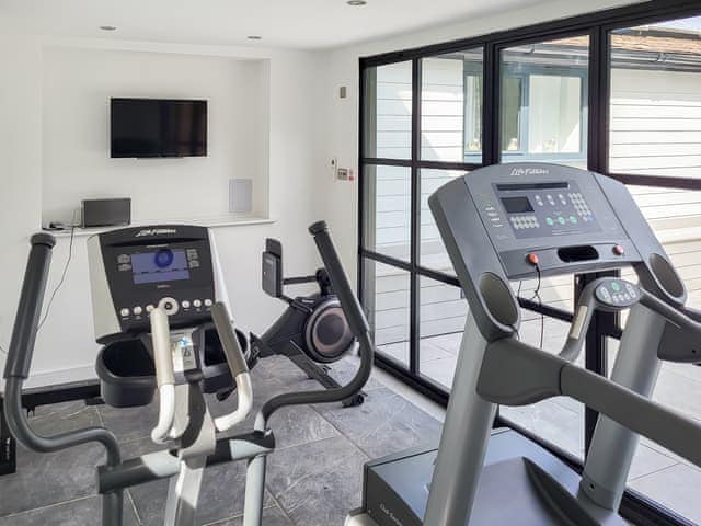 Gym | Foxton Barn - Harrietsham Retreats, Harrietsham, Maidstone