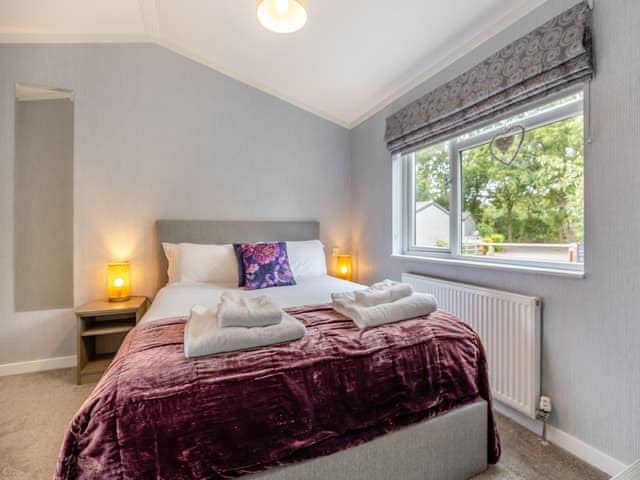 Double bedroom | Orchard View Lodge, Edlington Moor