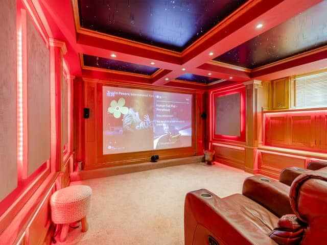 Cinema room | Gadley House East Wing, Buxton