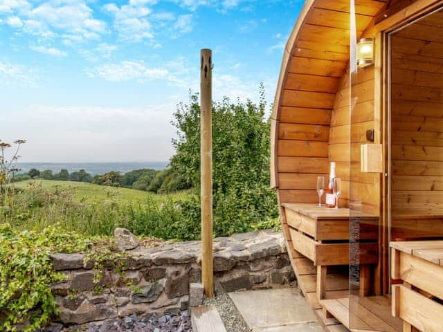 Sauna | The Lodge Spa - The Beeches - The Beeches, Pulverbatch, near Shrewsbury