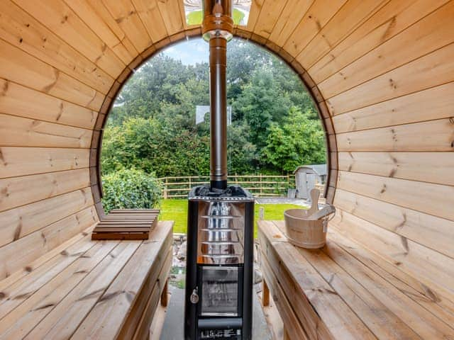 Sauna | The Lodge Spa - The Beeches - The Beeches, Pulverbatch, near Shrewsbury