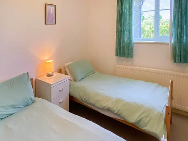 Twin bedroom | Ryecroft Cottage, Swindon near Hepple and Rothbury