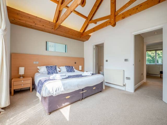 Double bedroom | The Valley - The Haven - The Valley Cottages, Carnon Downs, near Truro