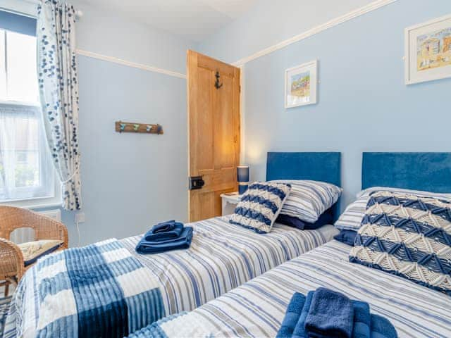 Twin bedroom | Beachcombers Retreat, Felixstowe