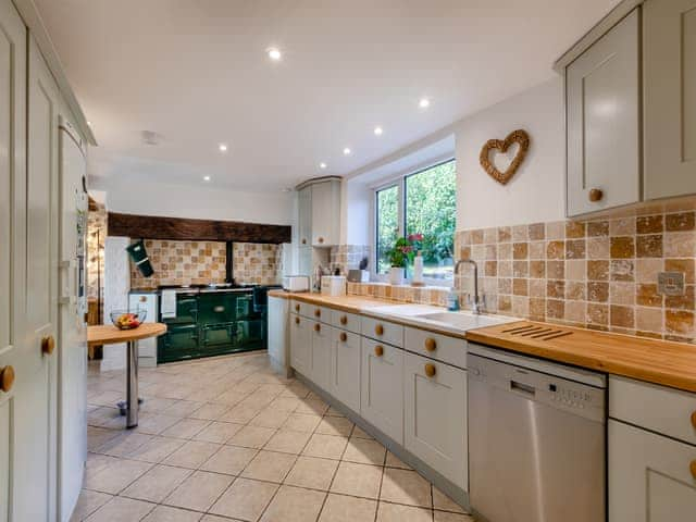 Kitchen | The Farmhouse, Ley Farm, Yarcombe