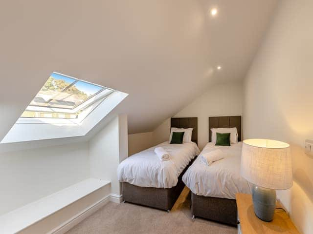 Twin bedroom | No 5 - Ascot - Tedsmore Hall Estate Properties - Tedsmore Hall Estate Properties, Oswestry