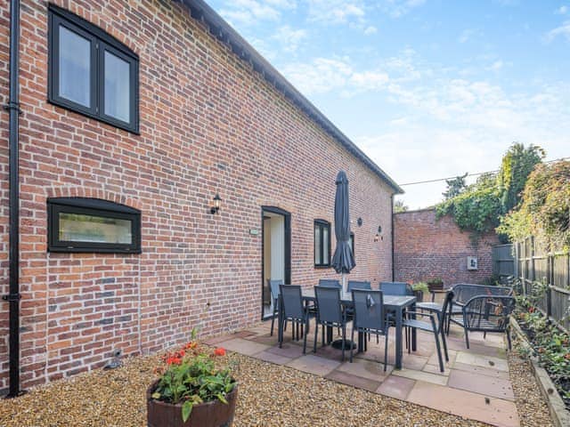 Sitting-out-area | Martingale - Tedsmore Hall Estate properties, Oswestry