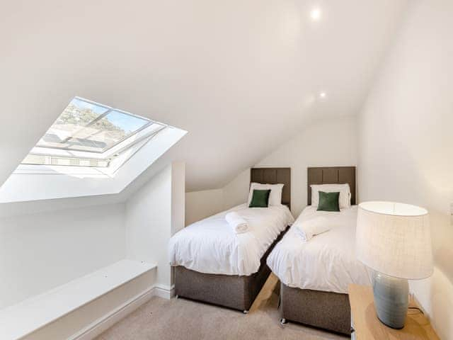 Twin bedroom | No 9 - Haydock - Tedsmore Hall Estate properties, Oswestry