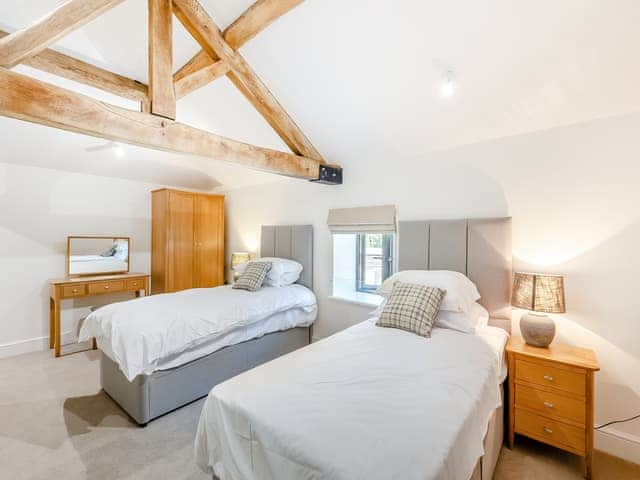 Twin bedroom | Bridle - Tedsmore Hall Estate properties, Oswestry