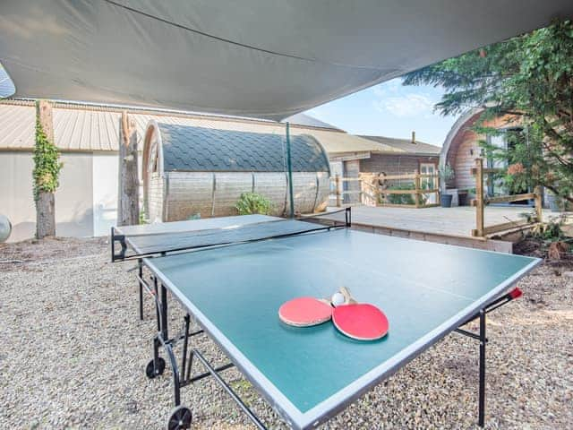 Table tennis | Boxing Hare - Mayfield Retreats, Burton Pedwardine, near Sleaford