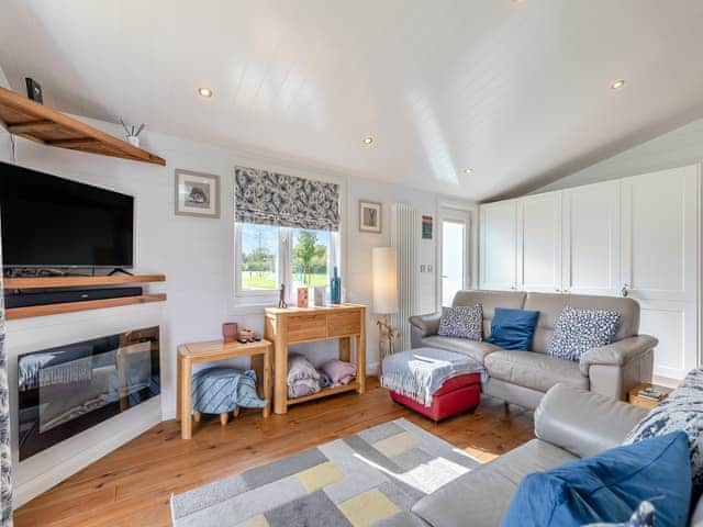 Living area | Lilac Tree Lodge, Mercia Marina, Willington, near Derby