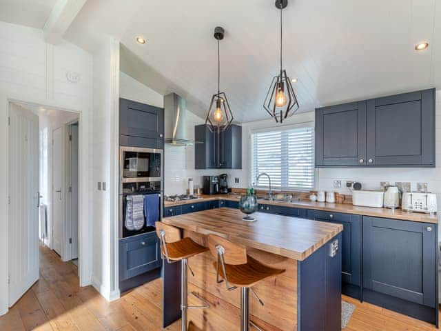 Kitchen area | Lilac Tree Lodge, Mercia Marina, Willington, near Derby