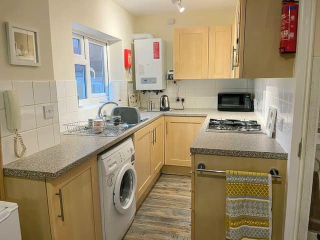 Kitchen area | Ham Road Apartment, Worthing, West Sussex