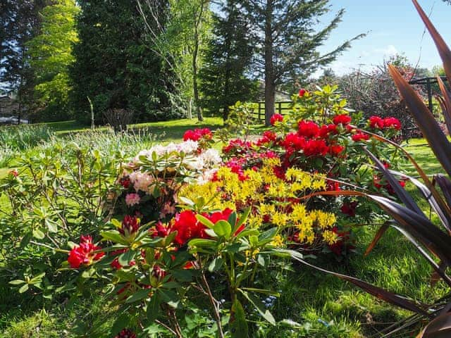 Garden | Ashfield House Apartment, Pateley Bridge