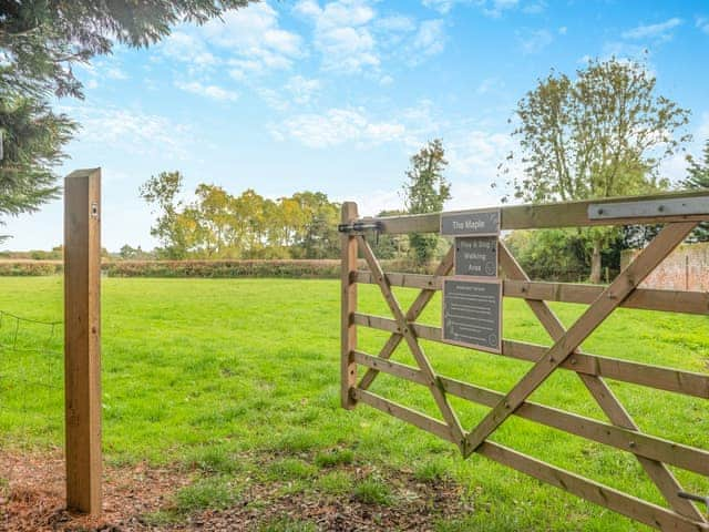 Outdoor area | Copper Beech - Woodland Cottages, Halstead