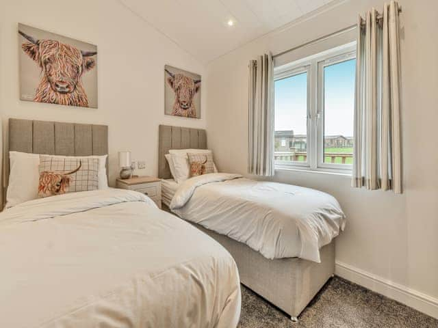 Twin bedroom | Woody Ray - Bridlington Link Lodges, Sewerby, near Flamborough