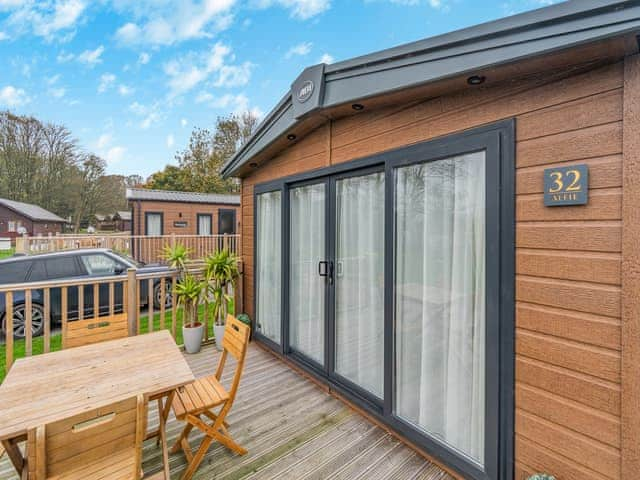 Sitting-out-area | Alfie - Bridlington Link Lodges, Sewerby, near Flamborough