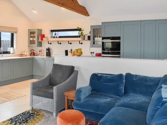 Open plan living space | The Old Cowshed, Thorness