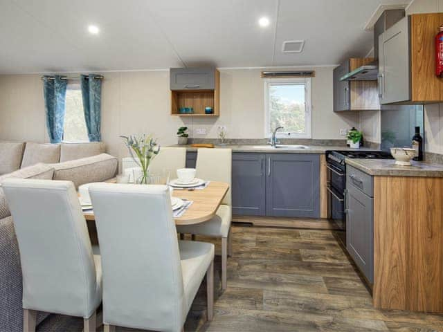 Kitchen/diner | The Drey - Riverside Pods, Ashington, near Morpeth