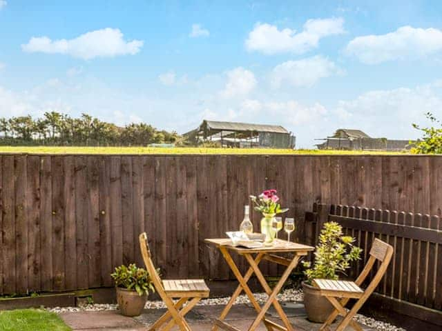 Sitting-out-area | The Old Smithy, Bude