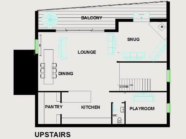 Floor plan | Tregarden, Bude