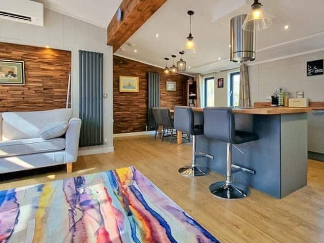 Open plan living space | Lakeside Lodge, Tallington Lakes