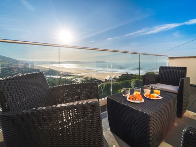 Balcony | No. 2 Sunnyside Apartments, Woolacombe