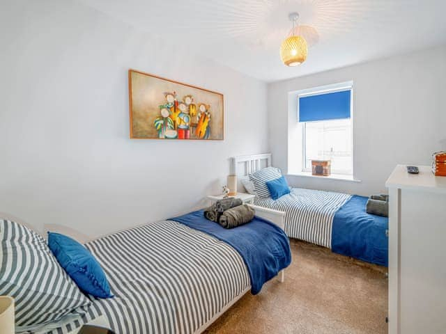 Twin bedroom | No. 2 Sunnyside Apartments, Woolacombe