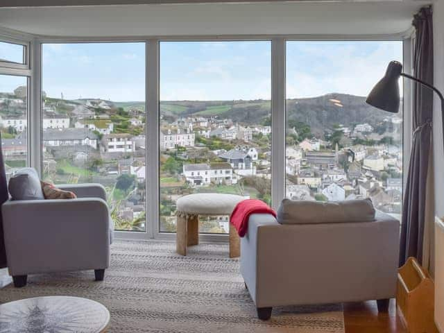 Living area | Pencarrow, Fowey