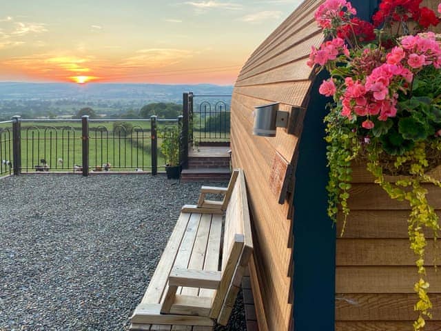 View | Luna Holiday Pod - Coppice Farm, Church Stretton