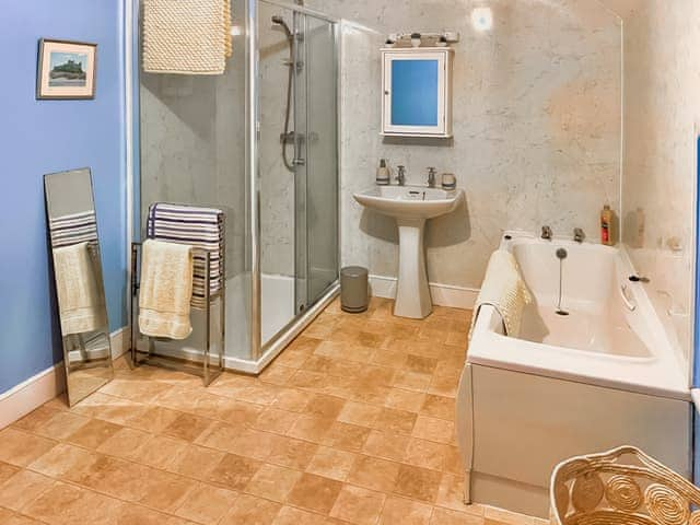 Bathroom | The Old Farmhouse, Belford, near Alnwick