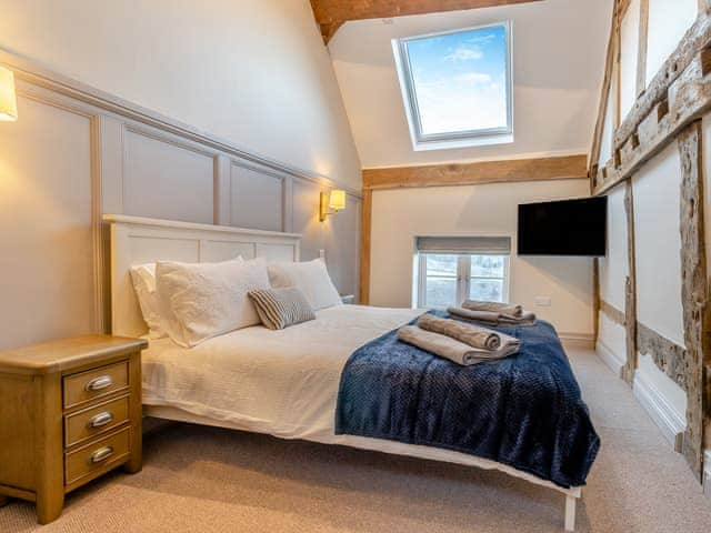 Double bedroom | The Farmhouse, Church Stretton