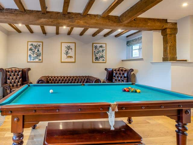 Games room | The Farmhouse, Church Stretton