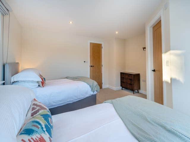 Twin bedroom | Moorgate Lodge - Moorgate Farm, Kelbrook