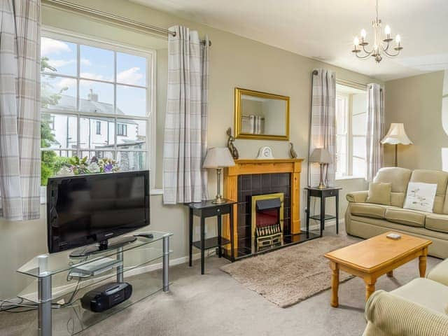 Living area | Six the Square - Elwick Farm Holiday Cottages, Belford