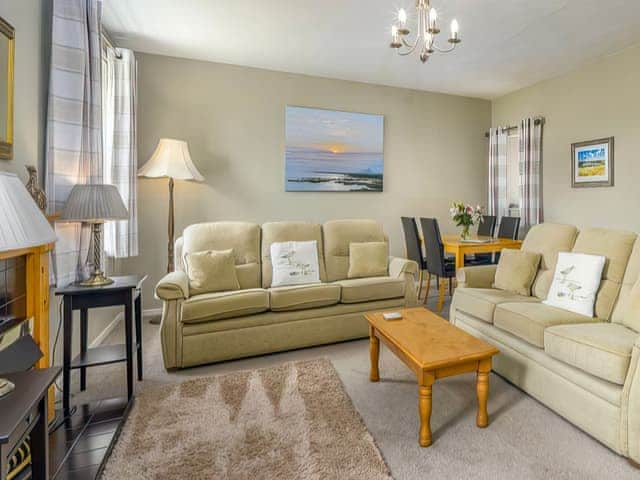 Living area | Six the Square - Elwick Farm Holiday Cottages, Belford