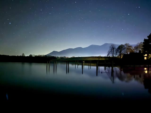 Derwentwater evening glow 3 miles from the cottage | Apple Tree Cottage, Threlkeld, near Keswick