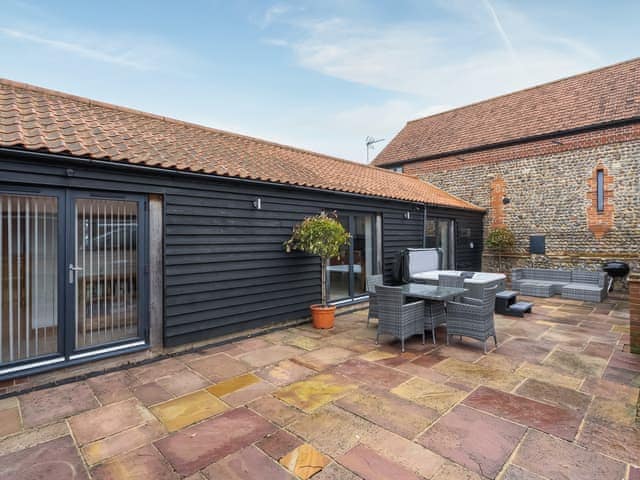 Patio | Courtyard Barn - Hall Farm Barns, Gimingham, near Mundesley